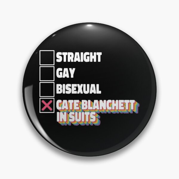 Item preview, Cate Blanchett In Suits Rainbow designed and sold by ColoredRatio.
