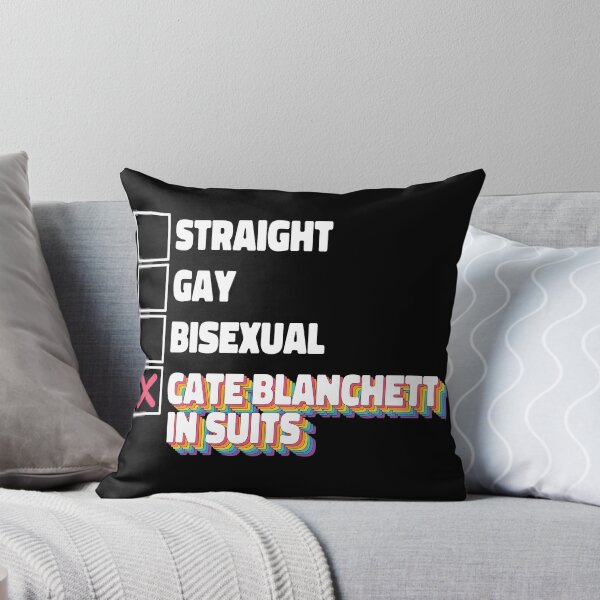 Item preview, Cate Blanchett In Suits Rainbow designed and sold by ColoredRatio.