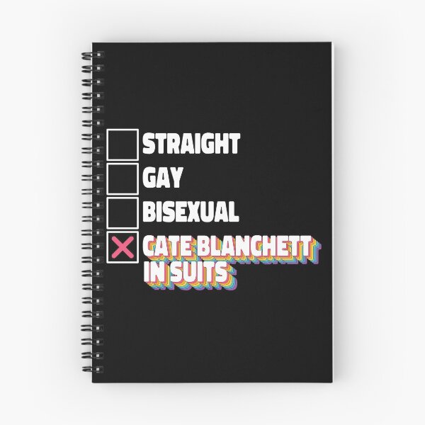 Item preview, Cate Blanchett In Suits Rainbow designed and sold by ColoredRatio.