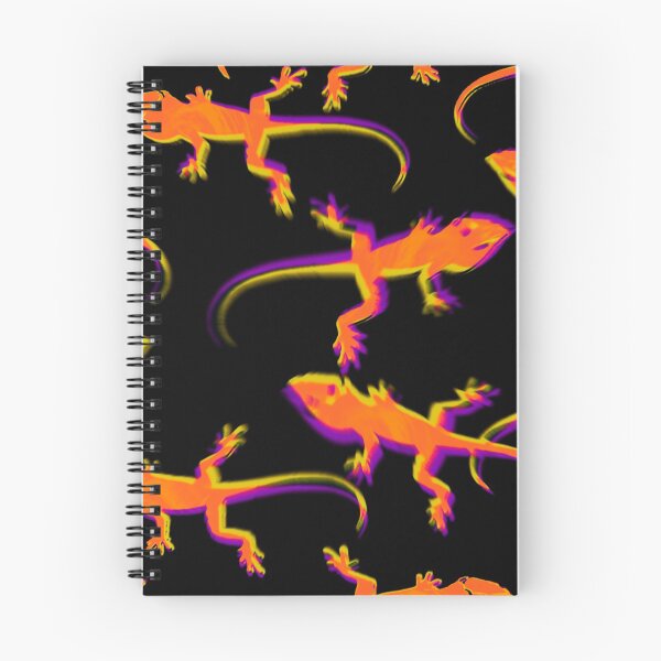 Item preview, psychedelic iguana design  designed and sold by Fluentco.
