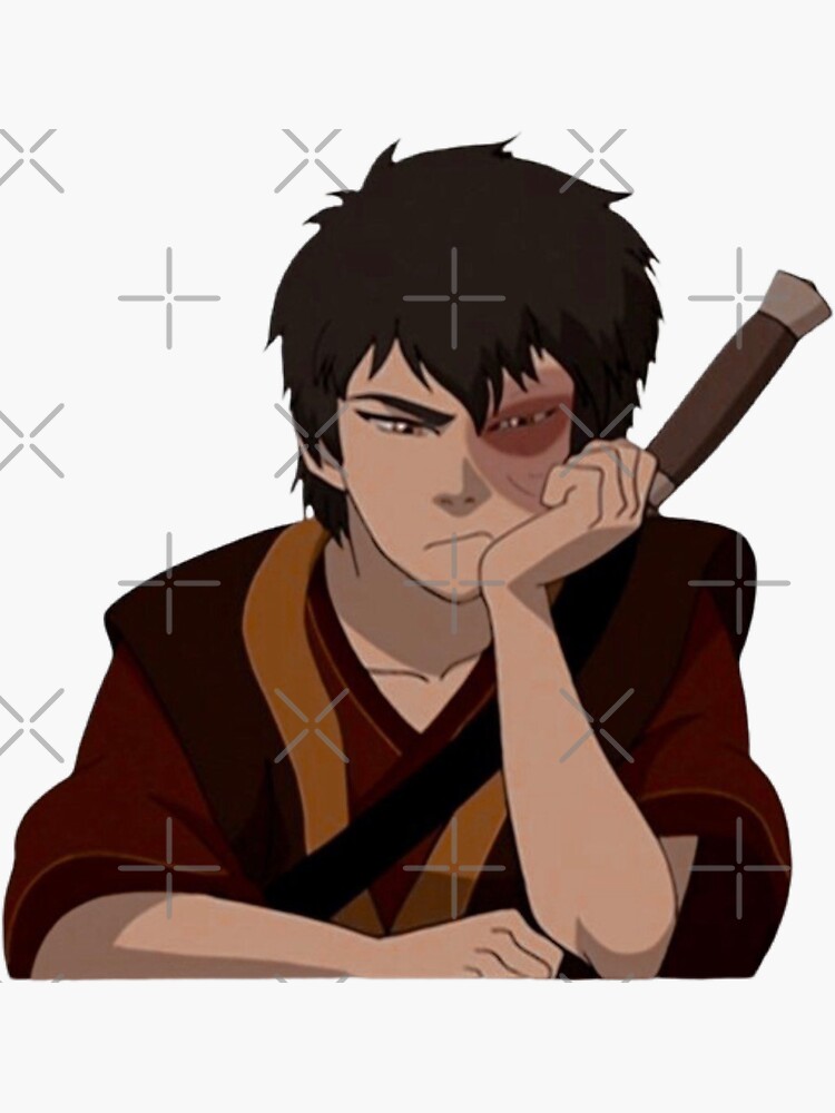 Zuko Sticker For Sale By Skywalkedits Redbubble