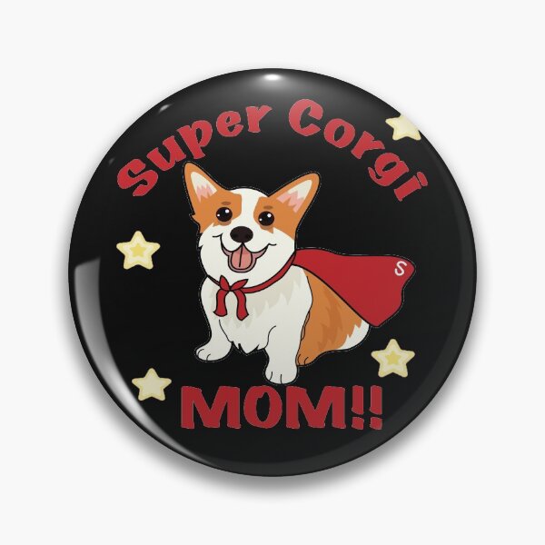 Artikelvorschau, Super Corgi Mama entworfen und verkauft von Juliemorey.
