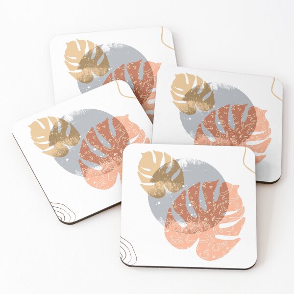 Item preview, Modern neutral boho art - Monstera designed and sold by TheOpulent.
