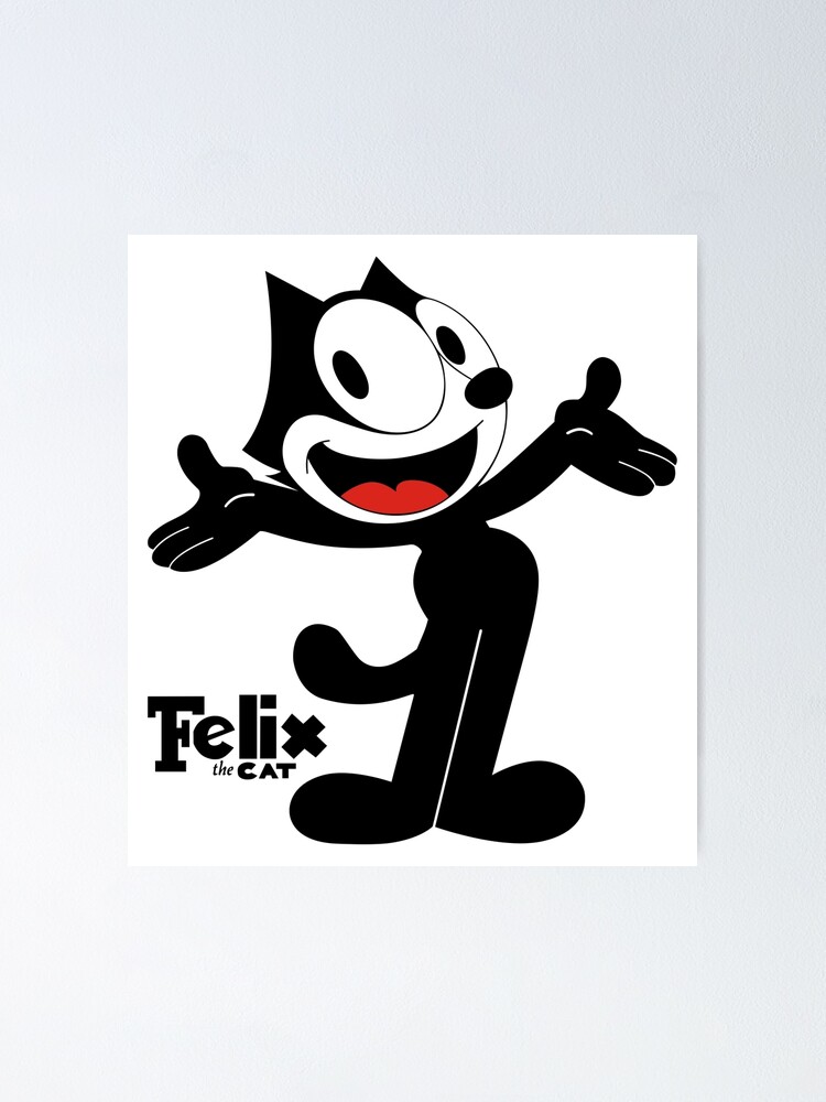 Poster Felix Le Chat Par Cifermafantasy Redbubble