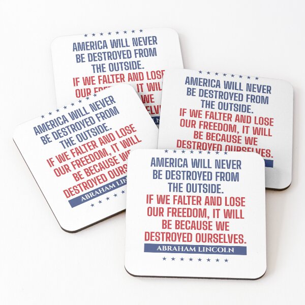 Item preview, Abraham Lincoln Quote on Unity Union  designed and sold by The Junto Shop.