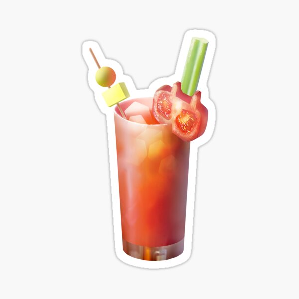 Bloody Mary Cocktail Sticker