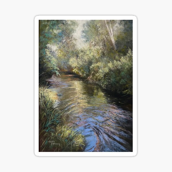 Item preview, 'Yackandandah Creek' designed and sold by Lynda Robinson.