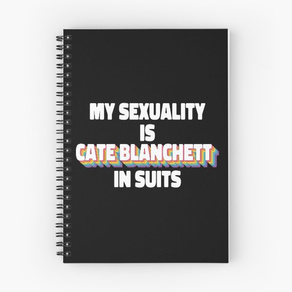 Item preview, My Sexuality Is Cate Blanchett In Suits Rainbow designed and sold by ColoredRatio.
