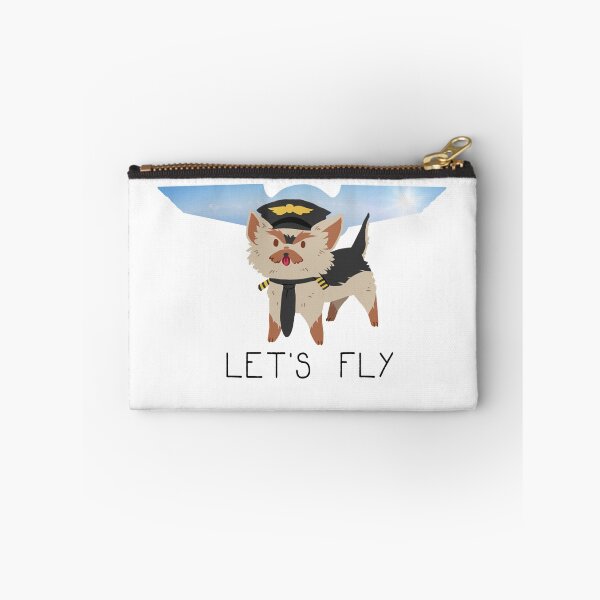 Item preview, Yorkie Flight Attendant -- Cute Funny Aviation Dog Shirt designed and sold by Alice Cheng.