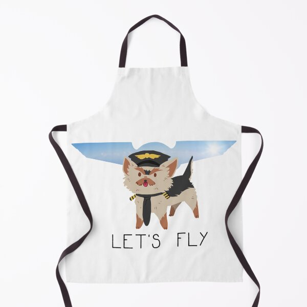 Item preview, Yorkie Flight Attendant -- Cute Funny Aviation Dog Shirt designed and sold by Alice Cheng.
