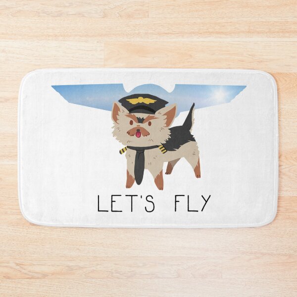 Item preview, Yorkie Flight Attendant -- Cute Funny Aviation Dog Shirt designed and sold by Alice Cheng.
