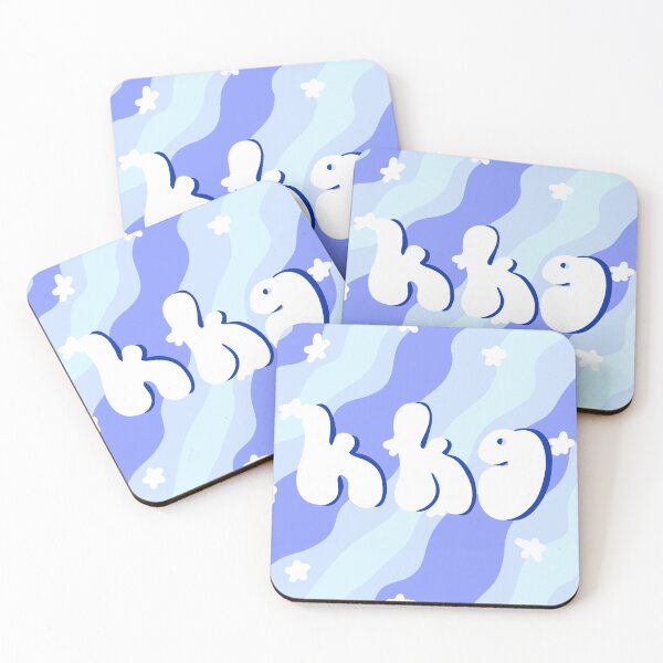 Item preview, groovy kappa light blue stars designed and sold by krettino.