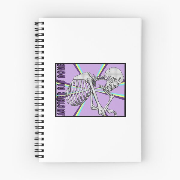 Item preview, "Another day Done" skeleton designed and sold by adfeinstein.