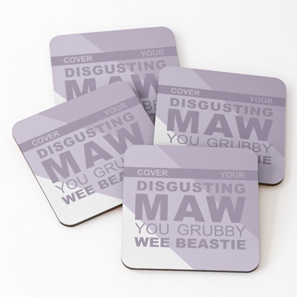 Item preview, Cover your disgusting maw designed and sold by John Spence.