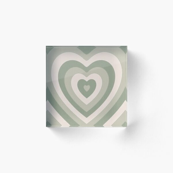 Retro Heart Print  the wallflower company