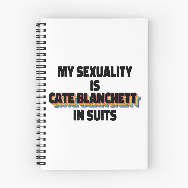Item preview, My Sexuality Is Cate Blanchett In Suits Rainbow designed and sold by ColoredRatio.