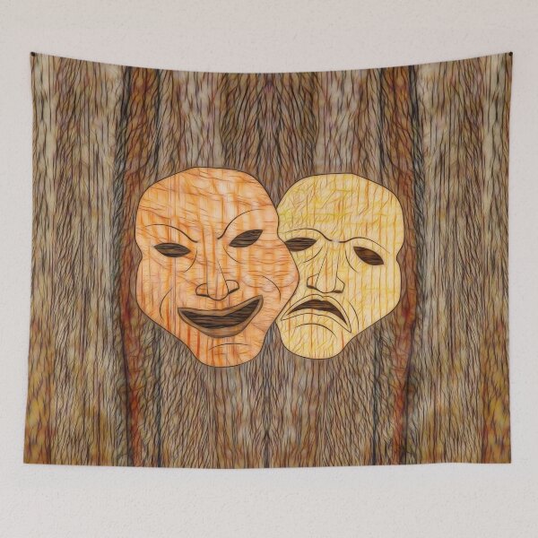 Item preview, Happy and sad designed and sold by Guardi71.