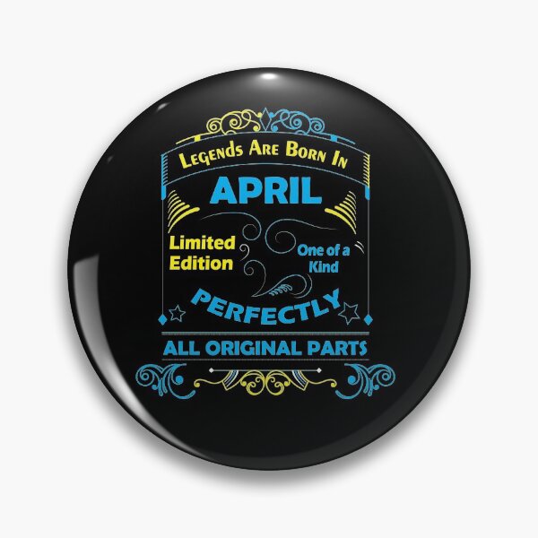 Item preview, legends are born in april designed and sold by MallsD.
