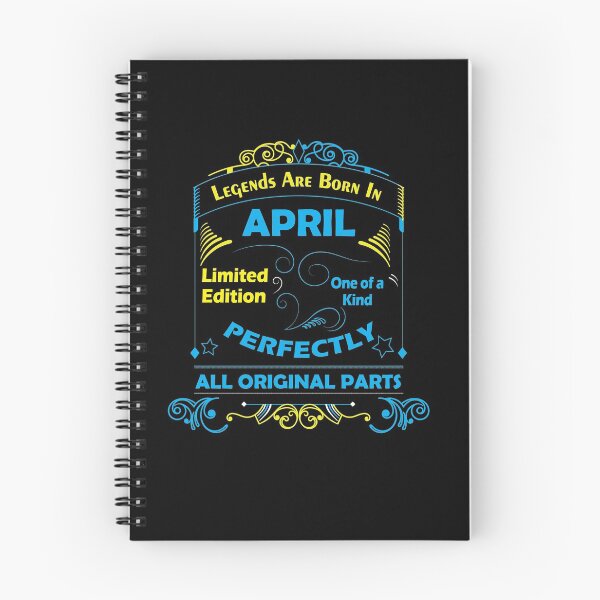 Item preview, legends are born in april designed and sold by MallsD.
