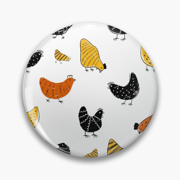 Item preview, Chicken pattern bird farm pattern designed and sold by TheWaterBirds.