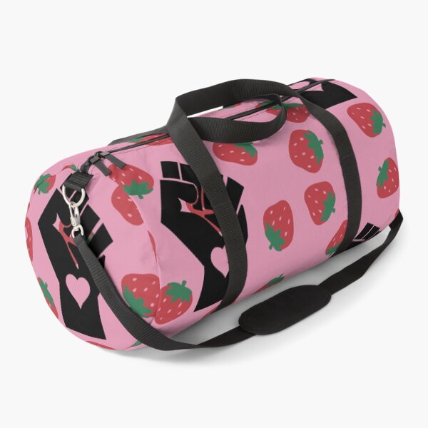 Item preview, wildflower strawberries with a black lives matter fist designed and sold by Diygurugirl.