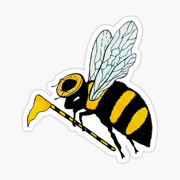 Marshal Bumblebee Sticker