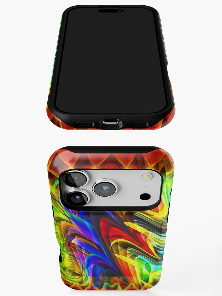 Thumbnail 3 of 4, iPhone Case, Abstract Lesson designed and sold by Bubblepoor.