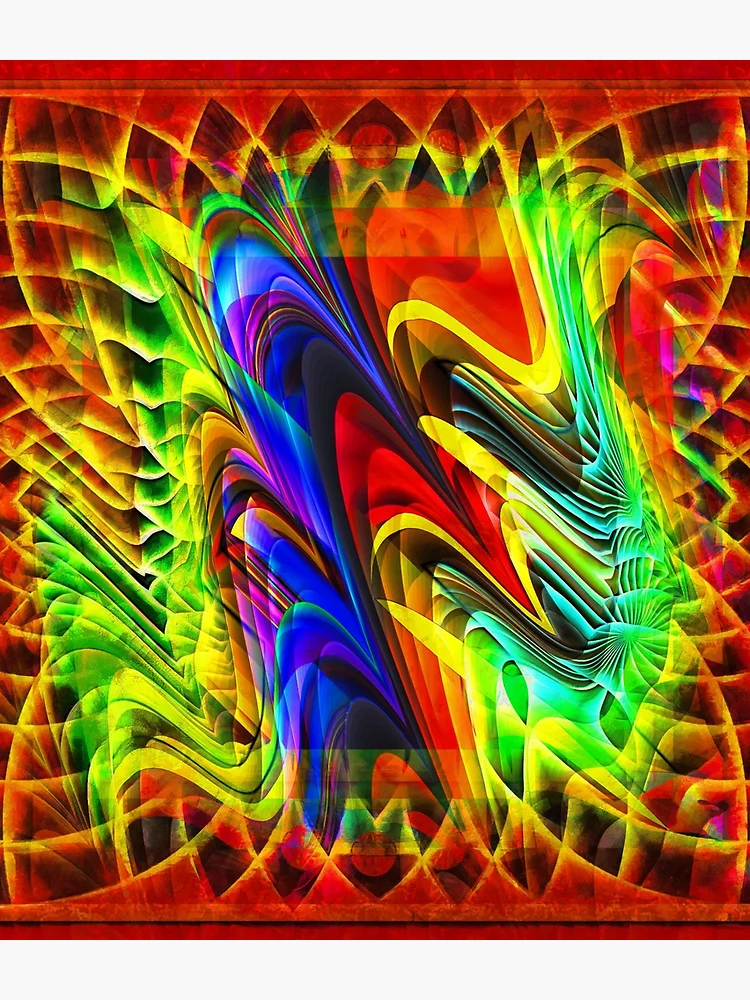 Thumbnail 3 of 3, Backpack, Abstract Lesson designed and sold by Bubblepoor.