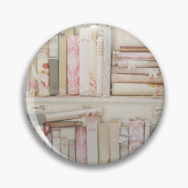 Item preview, Pink Collage bookcase designed and sold by WearWolfDesigns.