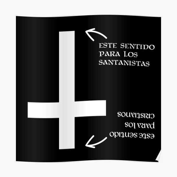 Poster Satanisten Redbubble