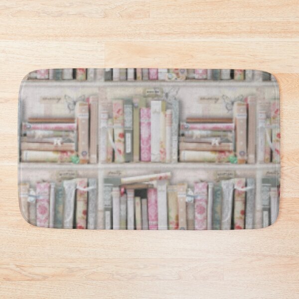 Item preview, Pink Collage bookcase designed and sold by WearWolfDesigns.