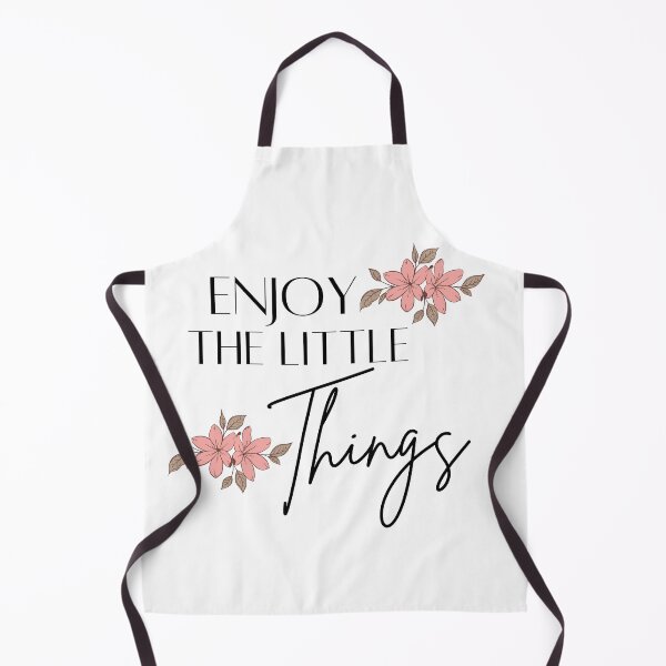 Item preview, Floral Quote "Enjoy the Little Things" Design designed and sold by MoninasArt.