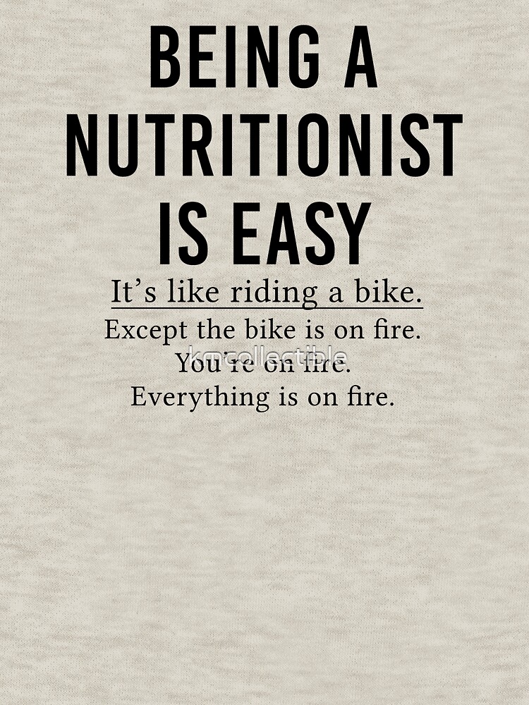 Thumbnail 7 of 7, Classic T-Shirt, Funny Nutritionist Gift Being A Nutritionist Is Easy designed and sold by kmcollectible.
