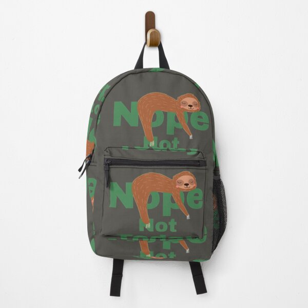 Item preview, Nope not today lazy sloth shirts, nope not today lazy sloth masks, nope not today lazy sloth mugs. Nope not today phone cases, nope not today lazy sloth shower curtains, nope sloth shirt designed and sold by Poussyarts.