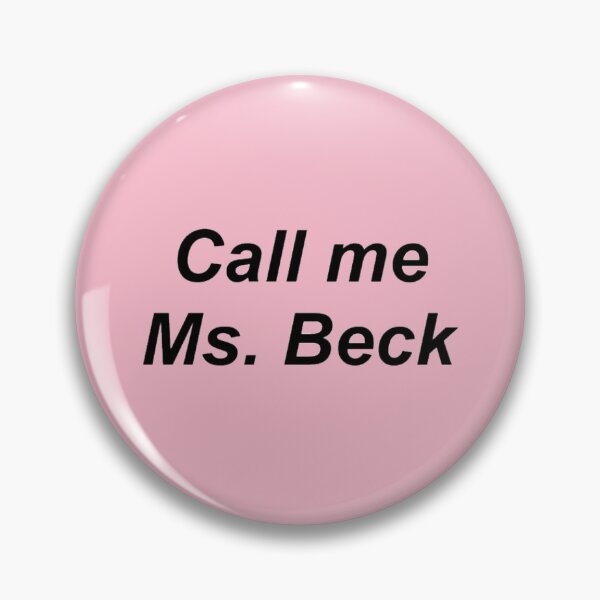 Item preview, Call me mrs beck designed and sold by Roisin678.