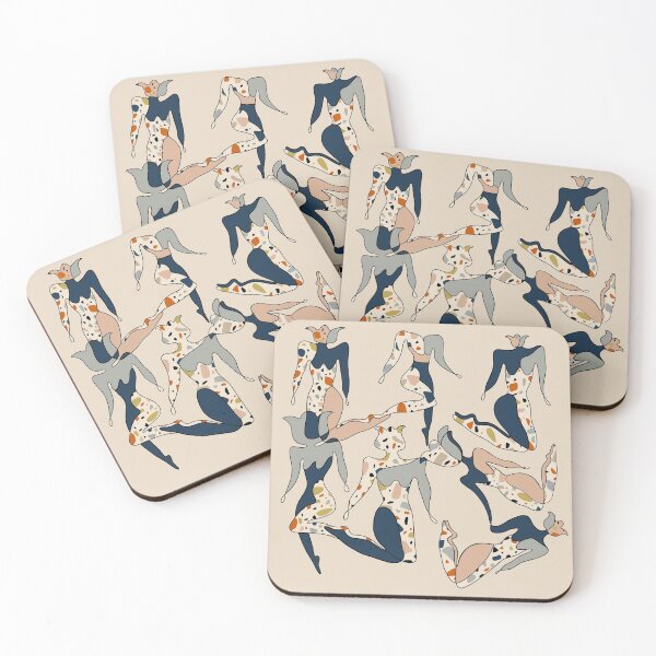 Item preview, Human-plants terrazzo designed and sold by PinkSnapdragon.
