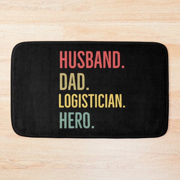 Item preview, Husband Dad Logistician Hero designed and sold by Luna1Shop.