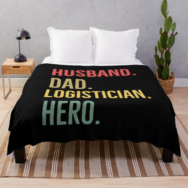 Item preview, Husband Dad Logistician Hero designed and sold by Luna1Shop.
