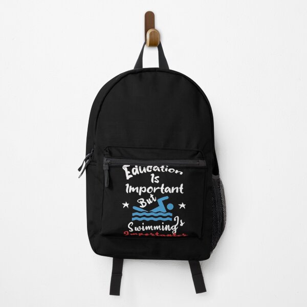 Item preview, Education Is Important But Swimming Is Importanter Funny Unisex Gift For Swimming Lovers designed and sold by pedrored369.