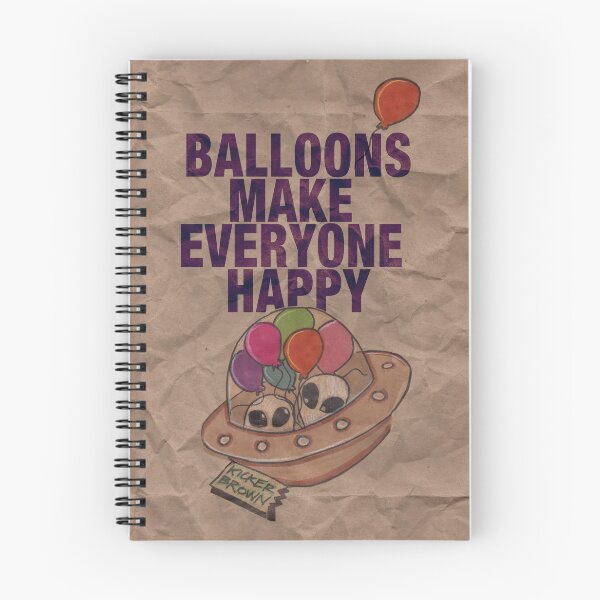 Item preview, Balloons Make Me Happy! designed and sold by KickerBrown.