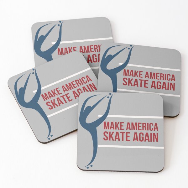 Item preview, Make America Skate Again Red White and Blue designed and sold by Zurickdesigns.