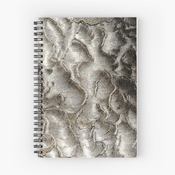 Item preview, Old fabric texture with wavy lines designed and sold by CatCarrot.