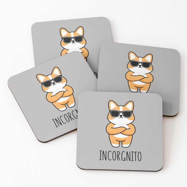 Item preview, Incorgnito Funny Corgi Dog designed and sold by designlab21.