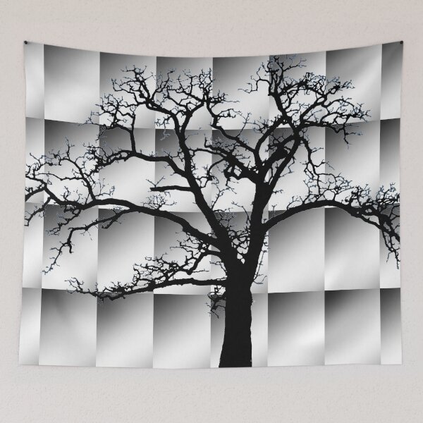 Item preview, Leafless Oak on Gradient Pattern designed and sold by JinjerS.