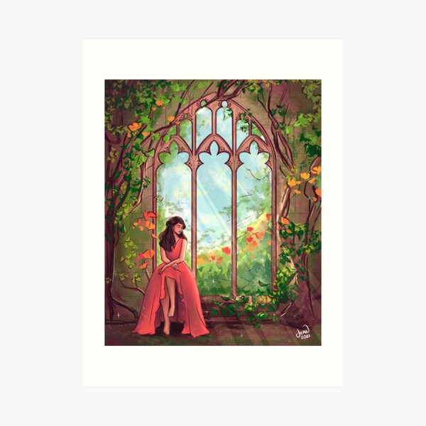 Ethereal Beauty Artwork Art Print