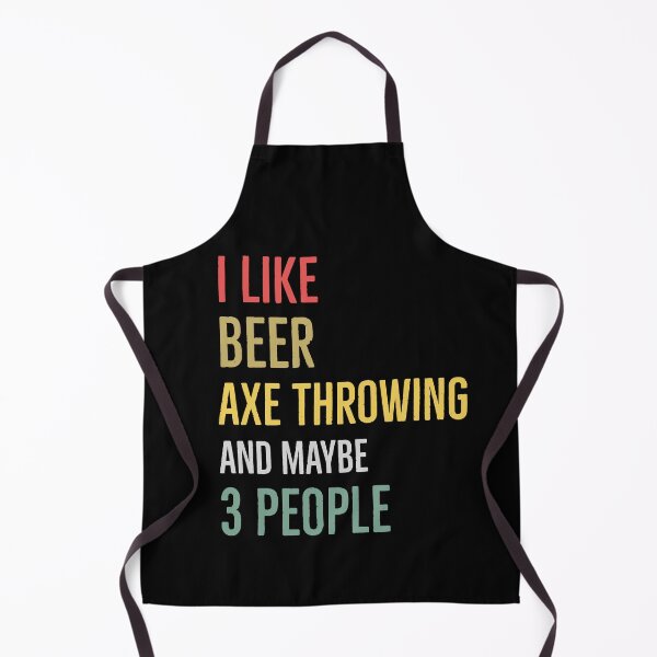 Item preview, I Like Beer Axe Throwing And Maybe 3 People designed and sold by Luna1Shop.