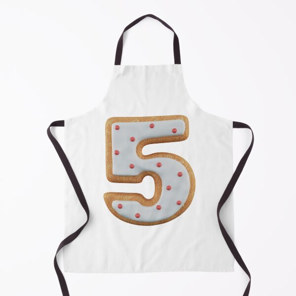 Item preview, Cookie Alphabet Number Five designed and sold by Elisabeth Lucas.