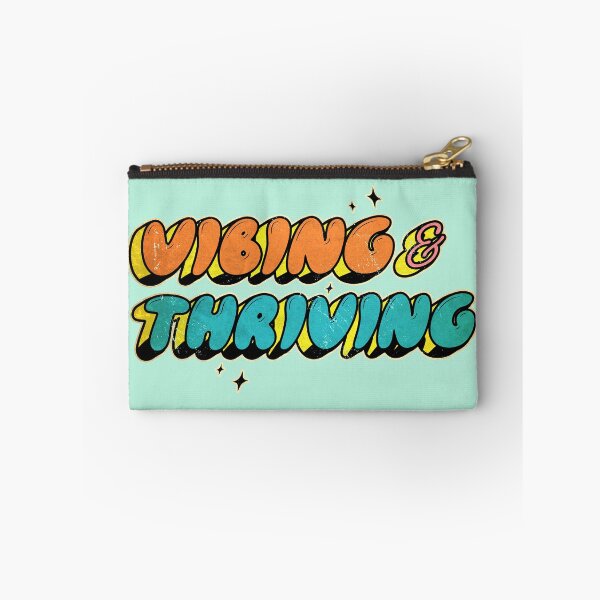 Item preview, Vibing and Thriving Retro designed and sold by ForFunDesigns.