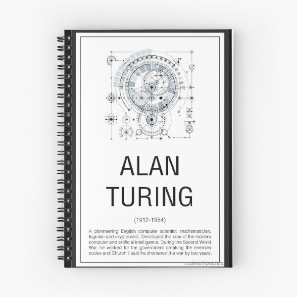 Item preview, Alan turing designed and sold by CLC54.