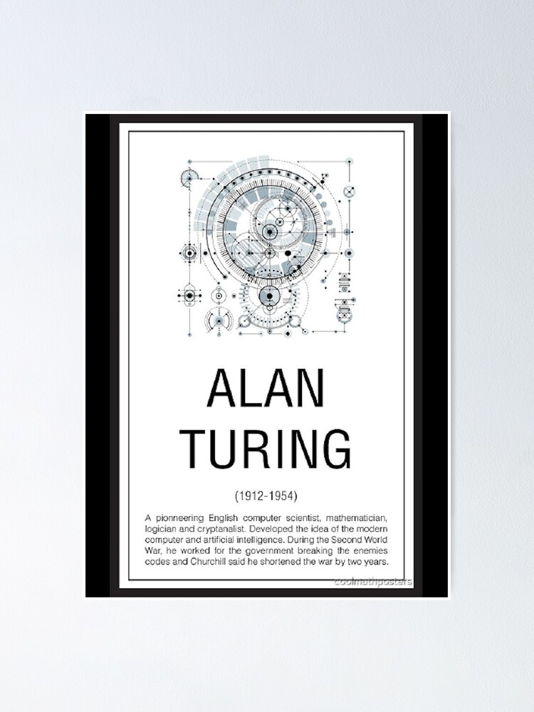 Alan Turing Poster 